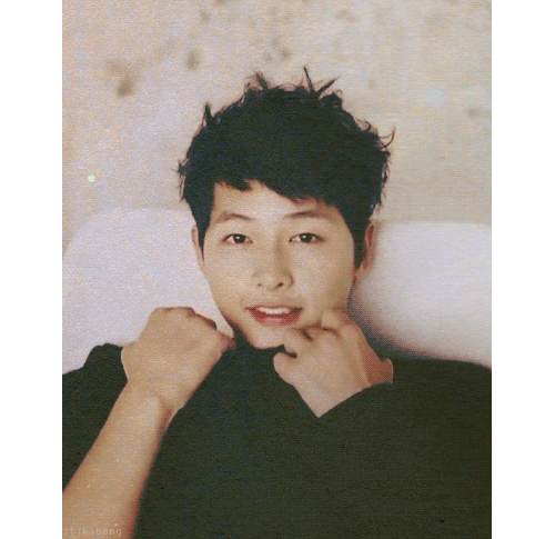 gif army forever young actor song joong ki korean actor 28 YEARS oooft that cuteness 