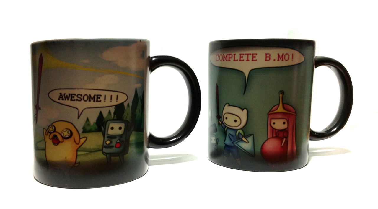 Who wants an Adventure Time mug to warm your morning?