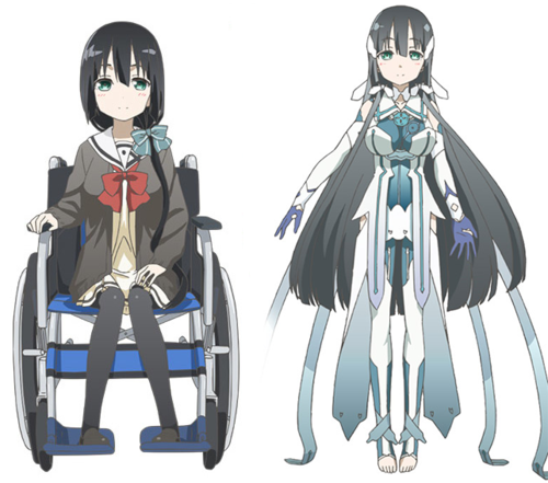 What is Anime characters with disabilities?