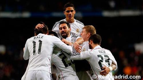 Real madrid all the way