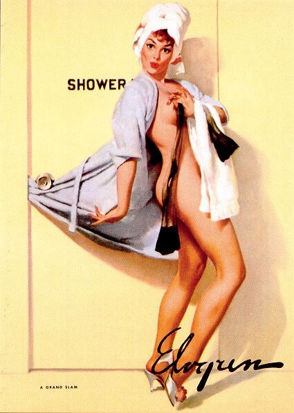 Shower babe