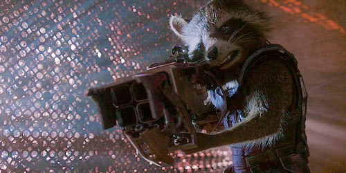 Rocket Raccoon | THE HUNTERS تقرير | The Biggest Idiots In The Universe  Tumblr_nf56rivR4Q1qzco77o3_500