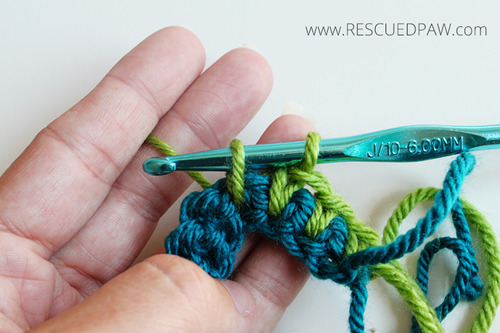 How to Make a Spike Stitch in Crochet From Easy Crochet