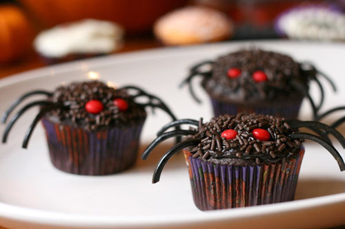 Spider Cupcakes by Bakerella