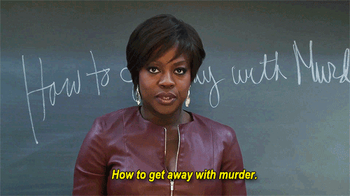 Image result for how to get away with murder GIF