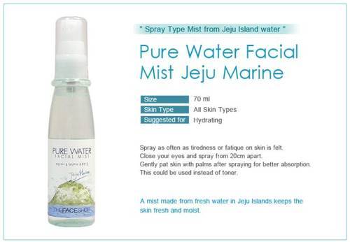 The Face shop Pure Water Facial mist 