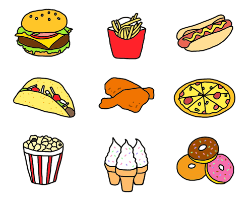 clipart pictures of junk food - photo #45