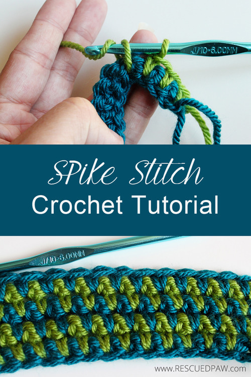 How To Make a Spike Stitch in Crochet :: Easy Crochet