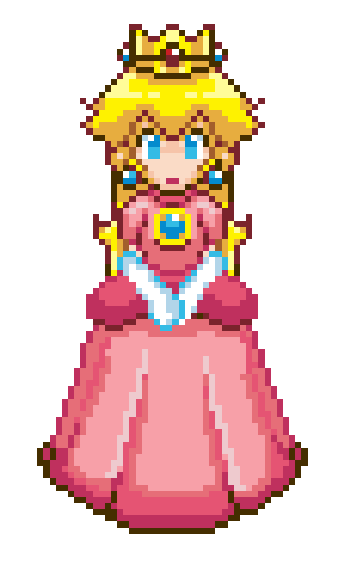 Princess Peach Minecraft Skin