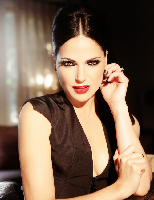  "Beautiful, enchanting, elegant, mysterious, wickedly gorgeous…." Lana Parrilla by Troy Jensen 