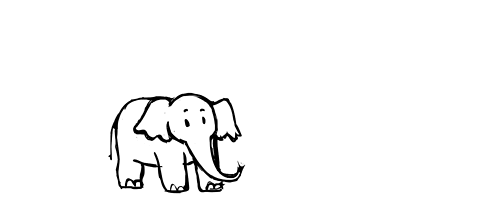 simple elephant | Tumblr