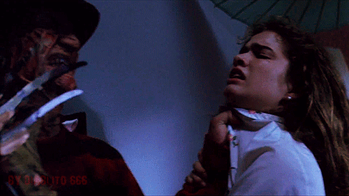 Image result for nightmare on elm street gif