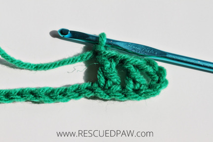 Learn to Crochet the Mesh Stitch from Rescued Paw
