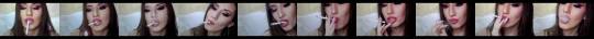 Porn Pics A video of sexy Mascha smoking a cigarette