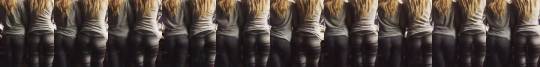 Flashmeplease:two Blonde Tight Asses