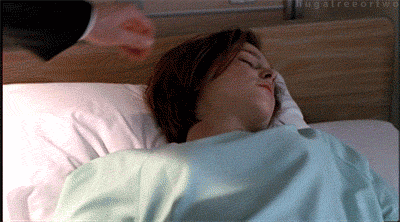 doyouthinkimspooky: The Red and the Black (5x14) I love how she says…mmm what time is it…Like it’s completely normal for Mulder to wake her up that way.