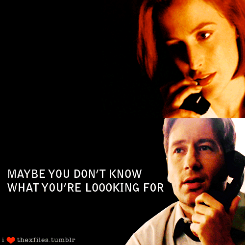 30 DAY X-FILE CHALLENGE: DAY 21 Favourite Mulder/Scully Phone Conversation 5x10 Chinga (Mulder’s Reaction to Scully’s Genius)