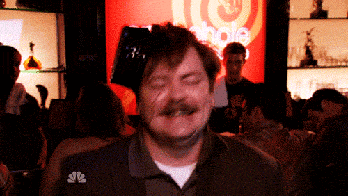 Ron Swanson's Snake Juice Dance on Parks and Recreation