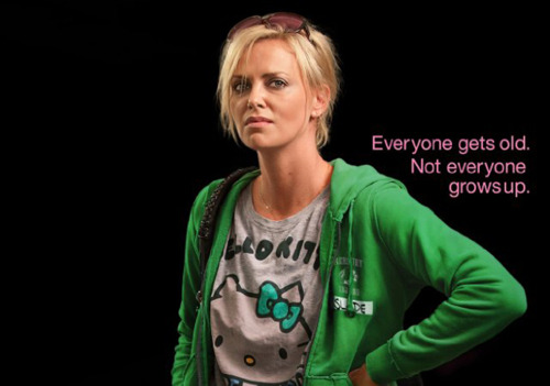 Charlize theron young adult
