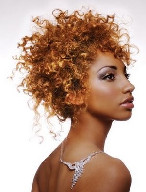 Long curly hairstyles for black women