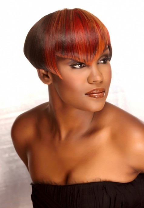 African short bob hairstyles for black women