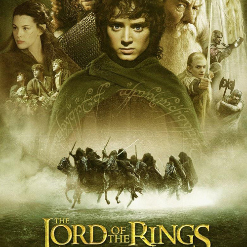 Lord of the rings movie cover