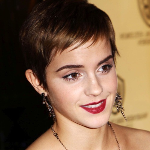 Short pixie cuts round face